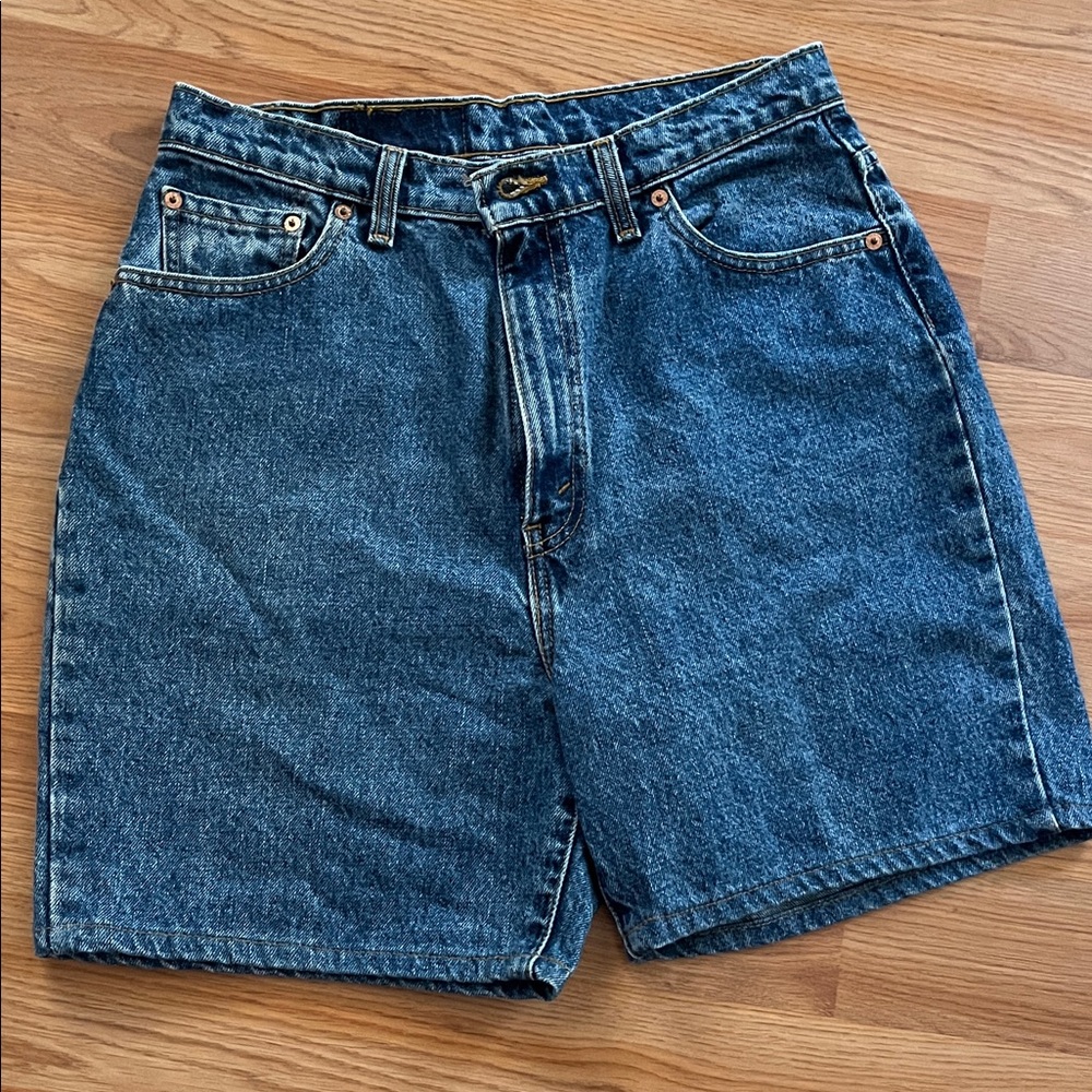 Levi's Dark Blue Denim Jeans